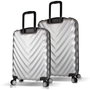 Zoozie Bags Juego de Maletas de 2 Piezas Gris